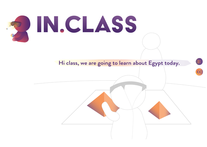 Screenshot of In class project